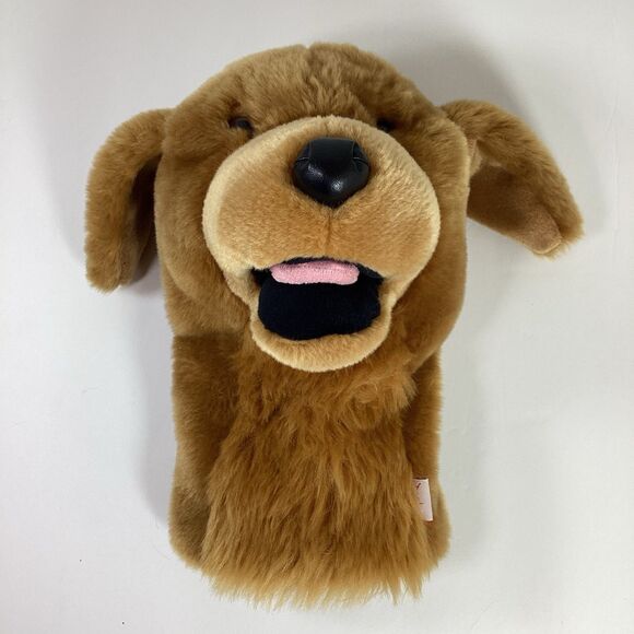 Daphne Plush Golden Retriever Dog Puppet - Picture 1 of 11